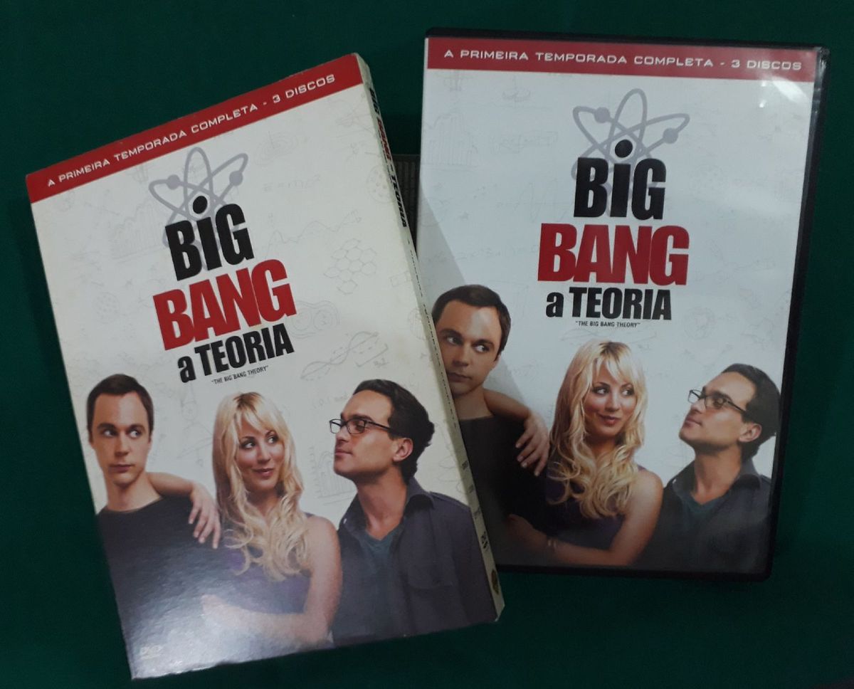 Dvd Triplo Big Bang a Teoria (the Big Bang Theory) a Primeira Temporada ...