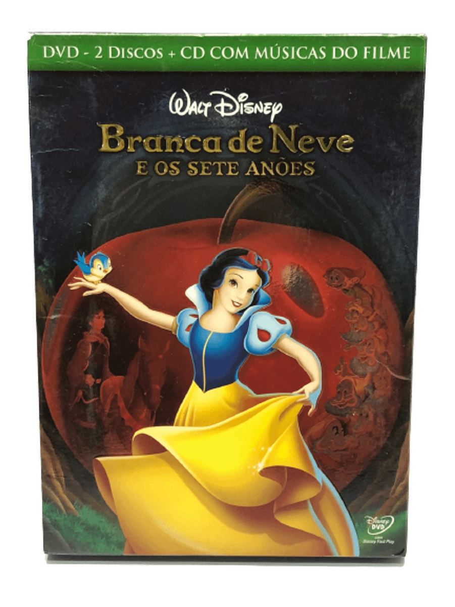 Dvd Triplo Branca De Neve E Os Sete Anões 