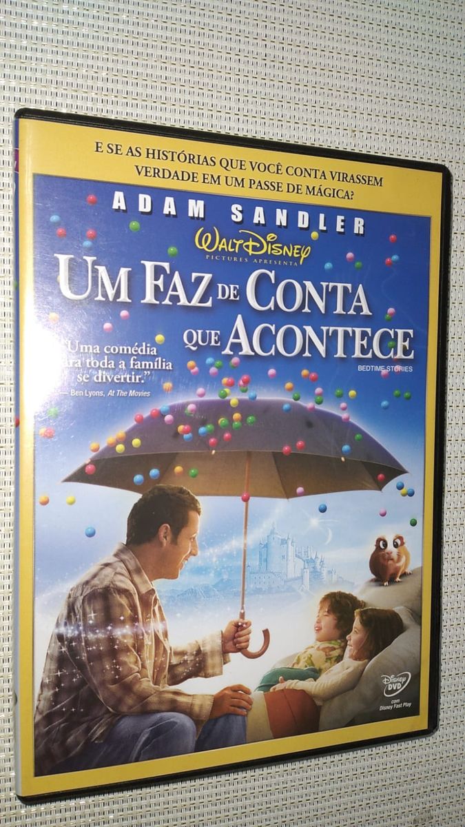 Dvd Um Faz de Conta Que Acontece ( 7183 ) Filme e Série Usado 59624752 enjoei