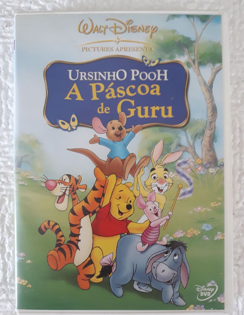 Dvd Ursinho Pooh P Scoa Do Guru Filme E S Rie Pascoa Usado Enjoei