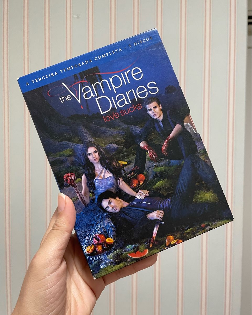 Dvd Vampire Diaries - Terceira Temporada Completa | Filme e Série Dvd ...