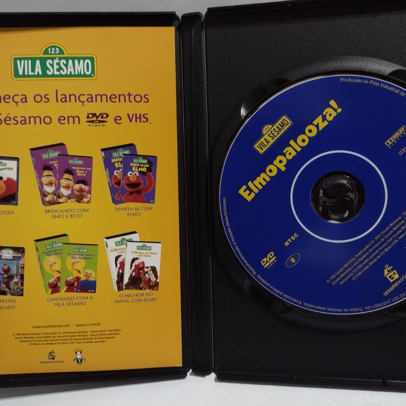 Dvd - Vila Sésamo - Elmopalooza Original - Lindo | St2 Kids