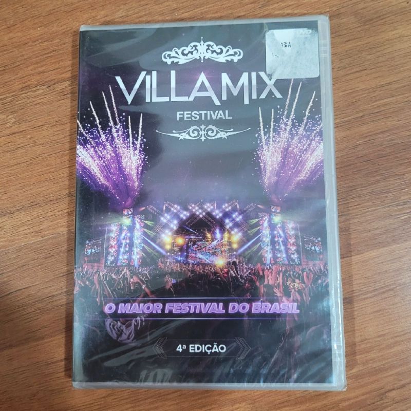 Dvd Villamix Festival 4 Edição Lacrado | Dvd Nunca Usado 69566847