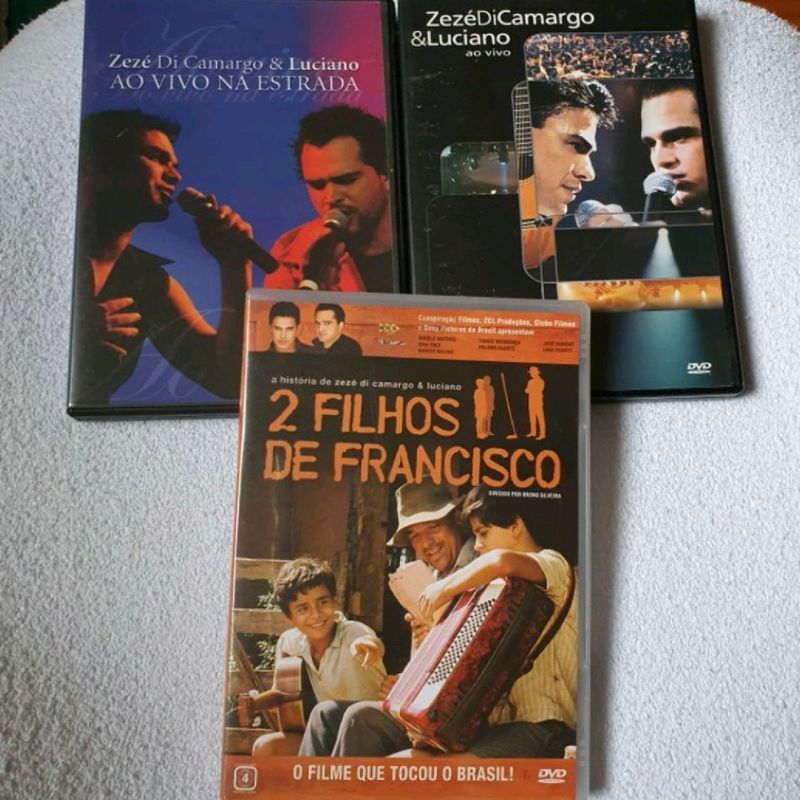 Dvd Zezé Di Camargo e Luciano / Dois Filhos de Francisco Dvd Zezé Di Camargo e Luciano / Dois Filhos de Francisco