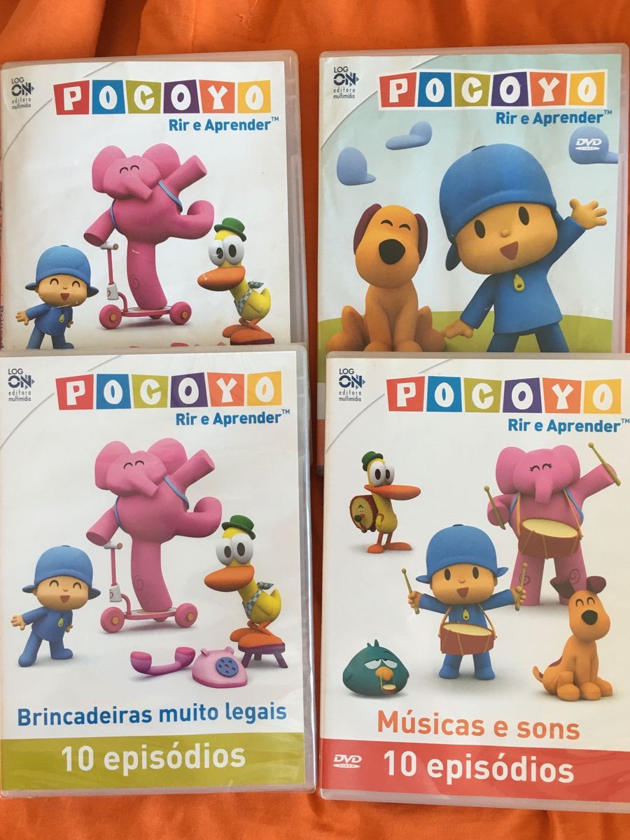 Dvds da Turma do Pocoyo | Item Infantil Usado 25389415 | enjoei
