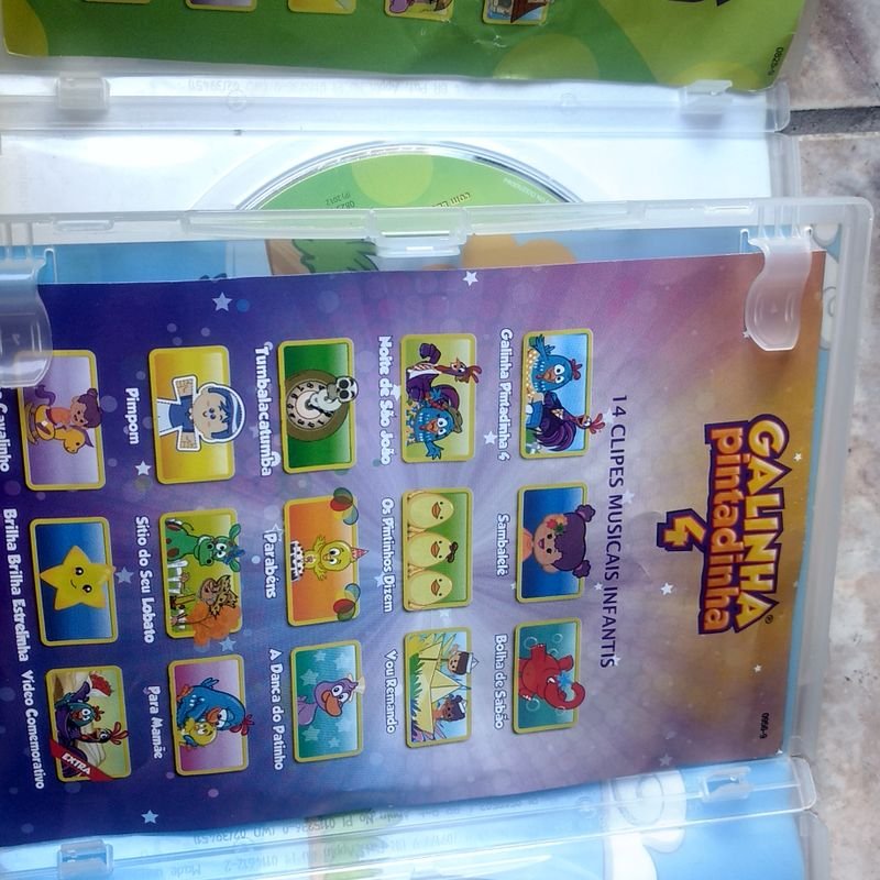 Dvds Galinha Pintadinha, Coleção Completa, Item Infantil Dvd Video Usado  51974289