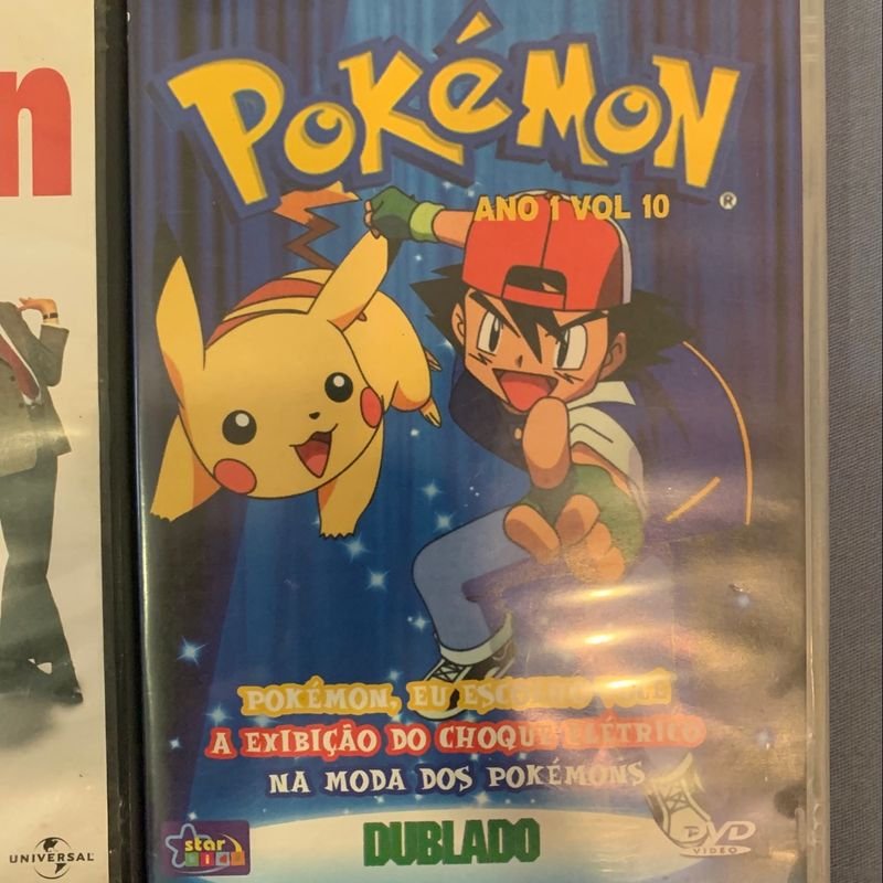 Dvd Pokémon / Ano 1 / Vol. 10 / Dublado / Novo