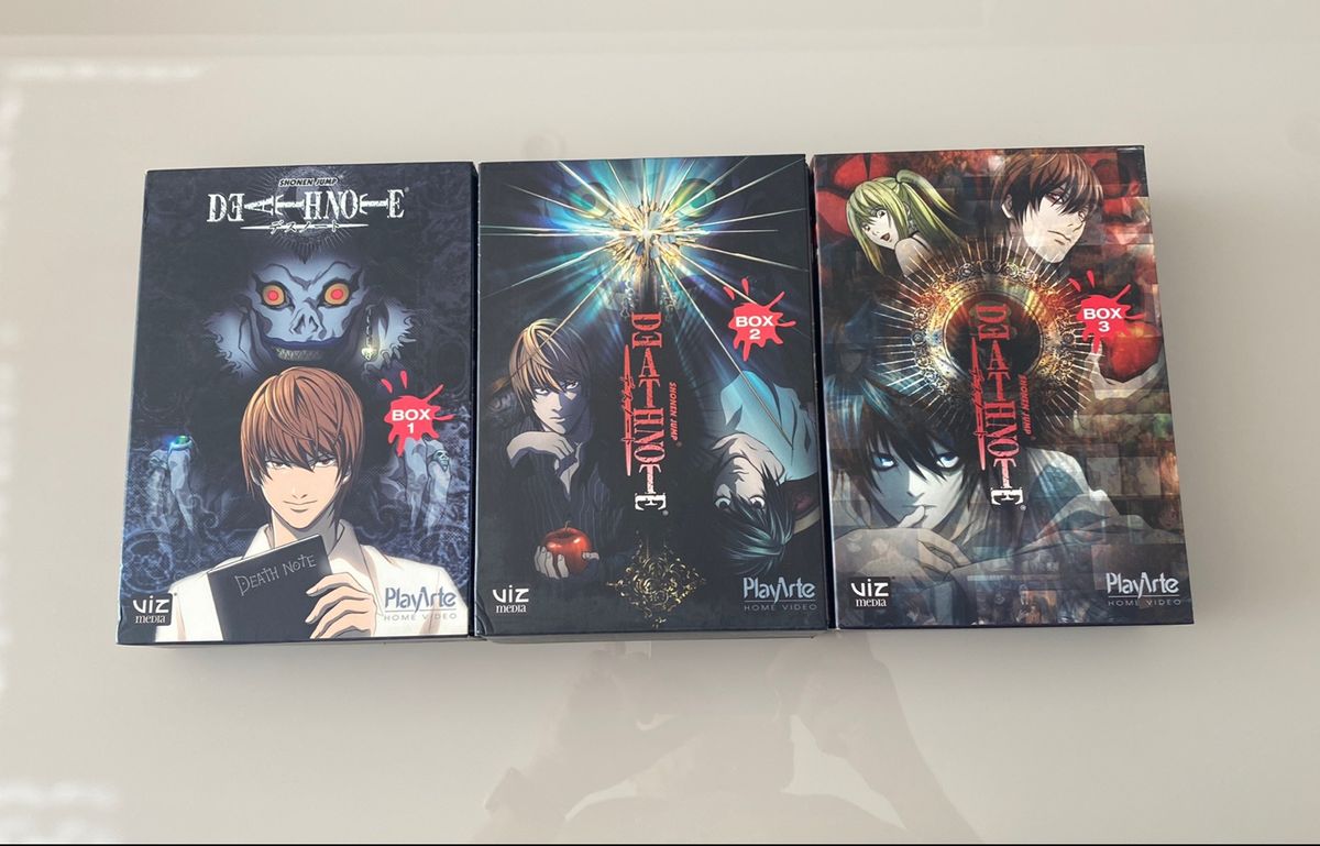 Dvds Original Death Note Competo | Filme e Série Dvd Usado 79085936 ...