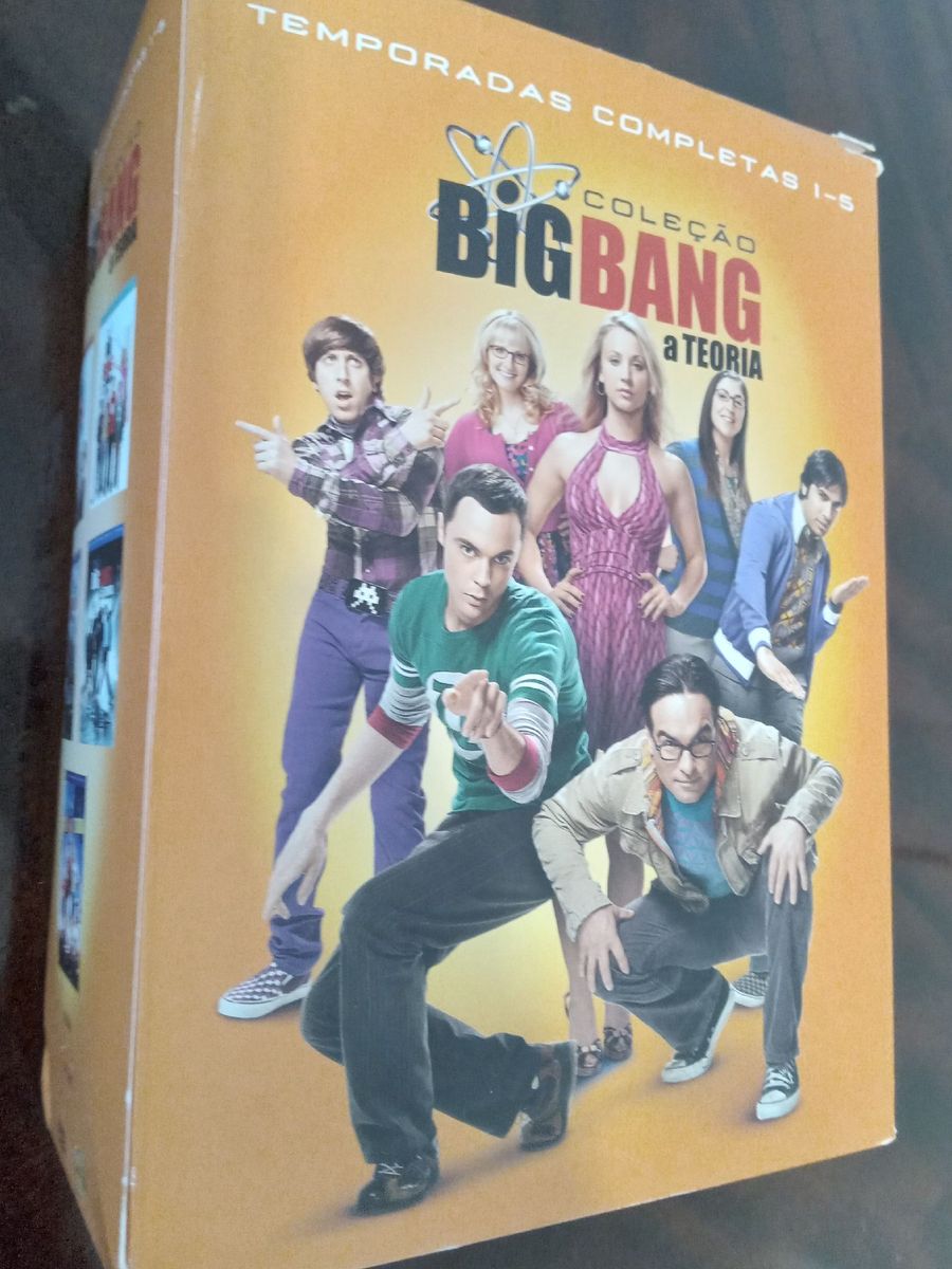 Dvds Série Big Bang a Teoria 1 a 5a Temporada | Filme e Série Usado ...