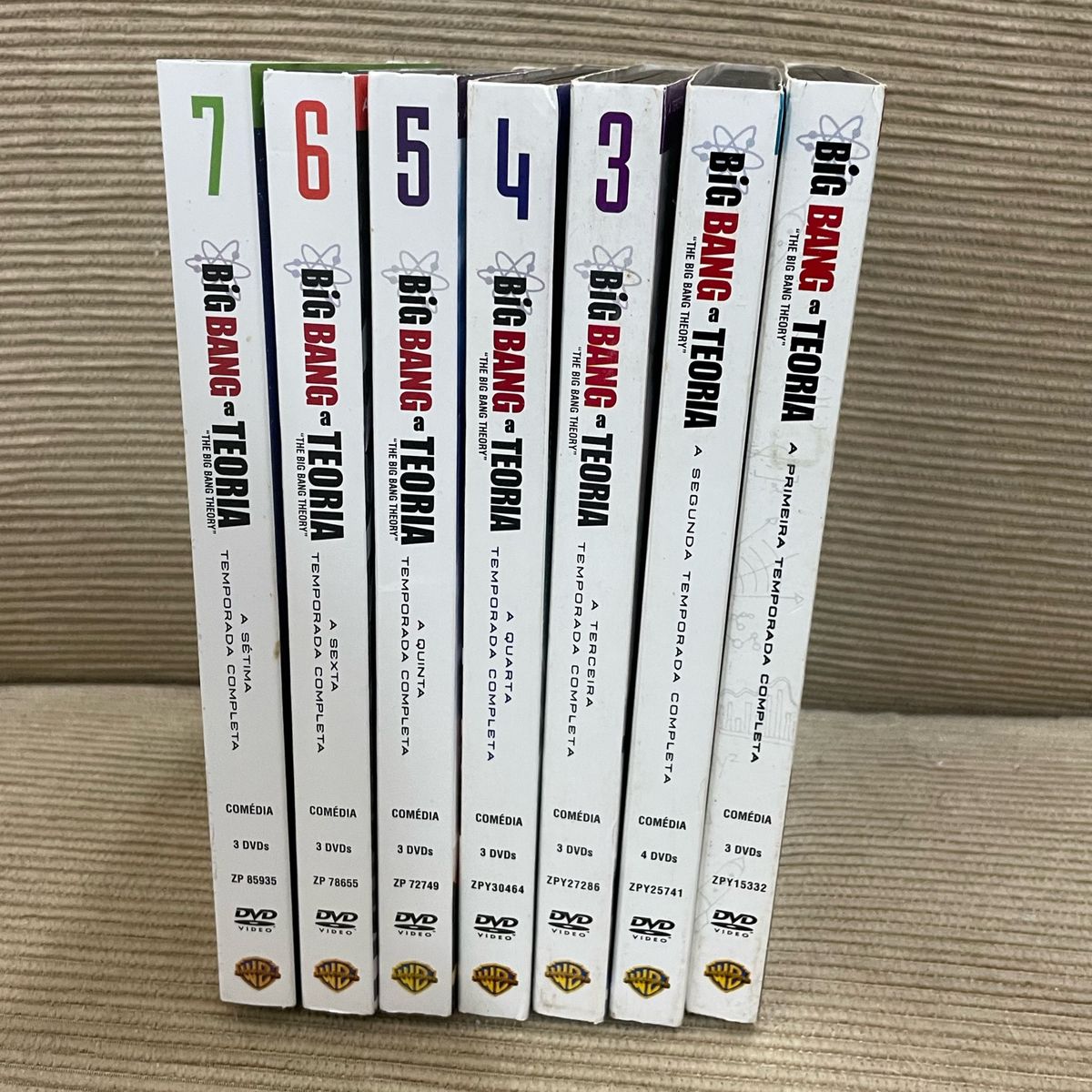 Dvds The Big Bang Theory! 7 Temporadas | Item Info & Eletro Dvd Usado ...