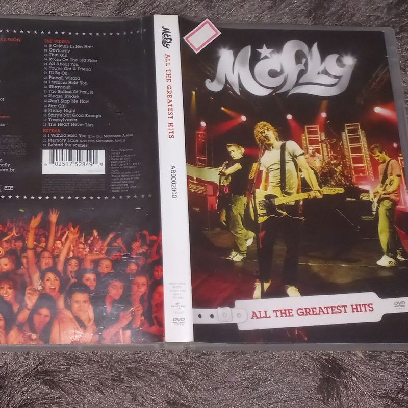 Dvf Mcfly - All The Greatest Hits | Dvd Usado 68397921 | enjoei