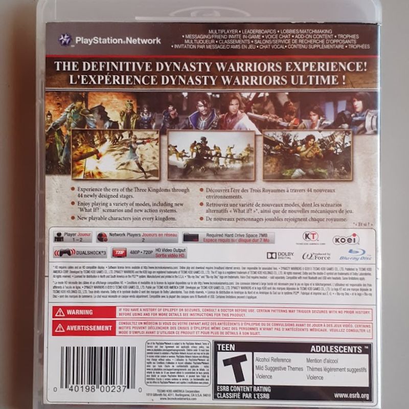 Jogo Dynasty Warriors 8 - PS3 - Comprar Jogos