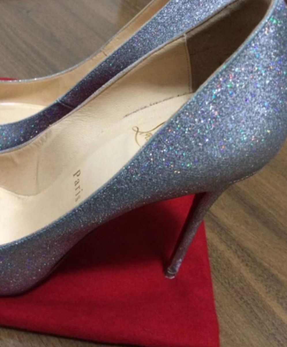 sapato cinderela louboutin