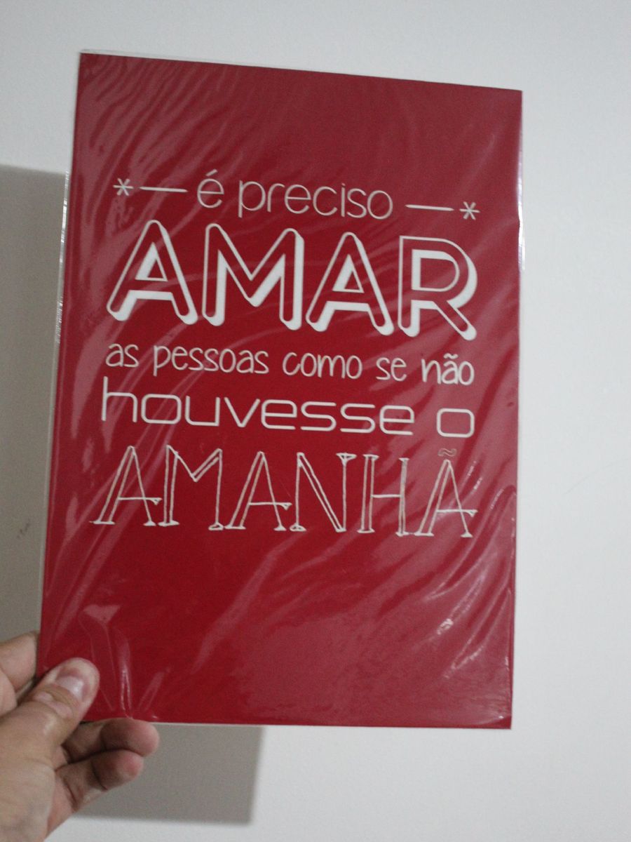 E Preciso Amar Como Se Não Houvesse Amanhã Item De Decoração Nerdecs Nunca Usado 41124261 Enjoei