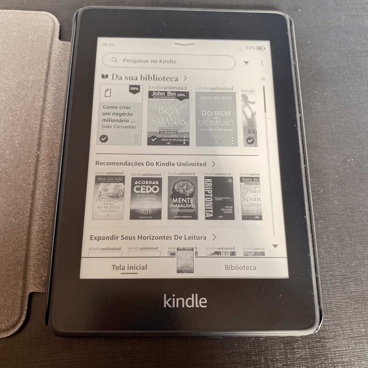 Ereader Kindle Paperwhite 10 Gen 8gb Preto com Tela de 6' Tablet