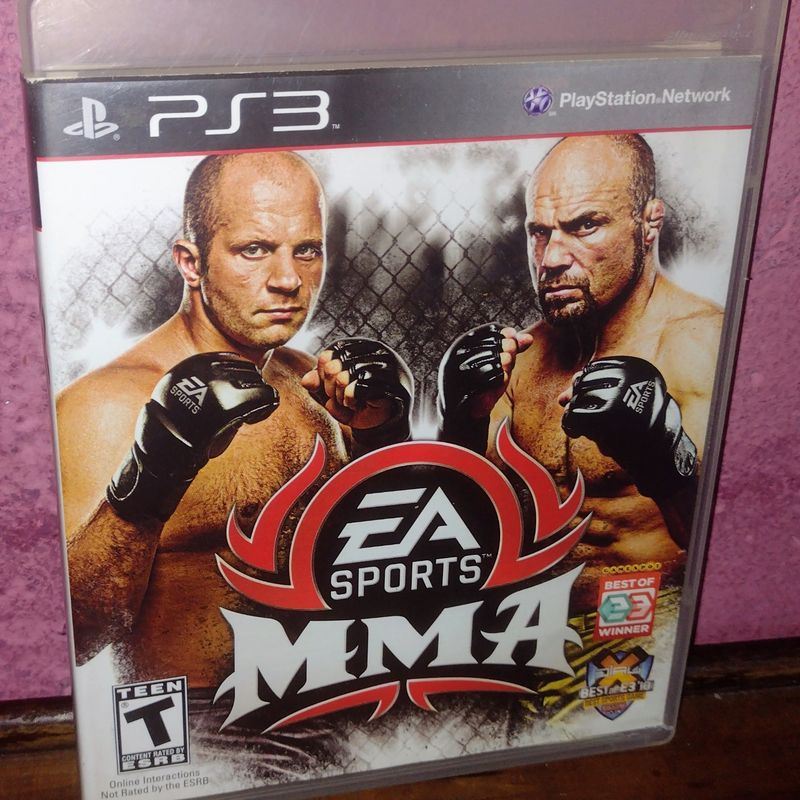 Ea Sports Mma Ps3 M dia F sica Original Play 3 Jogos Ps3 Playstation 3 Jogo de Videogame Sony Usado 91545090 enjoei