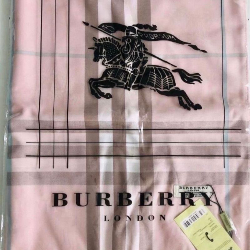 Burberry echarpe rosa sale