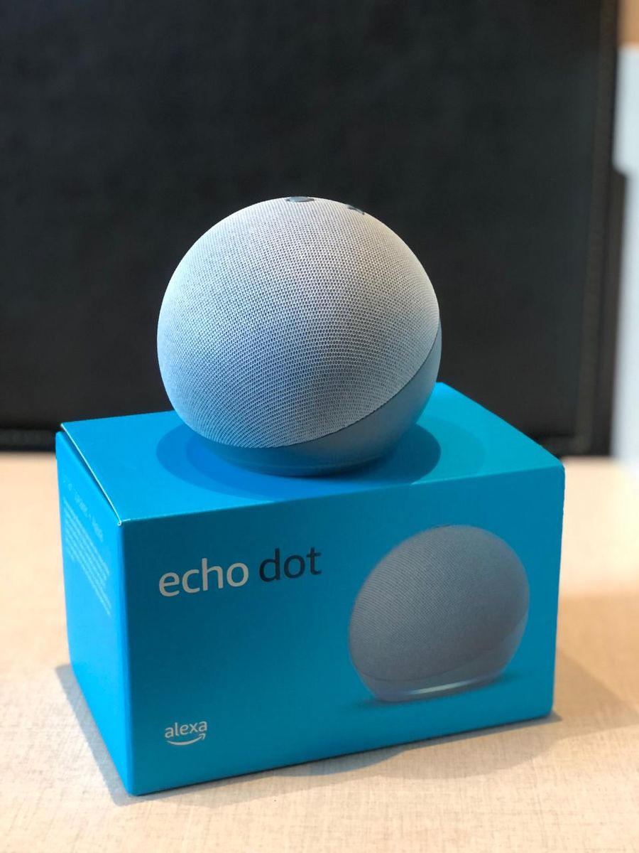 Alexa echo dot 4 azul