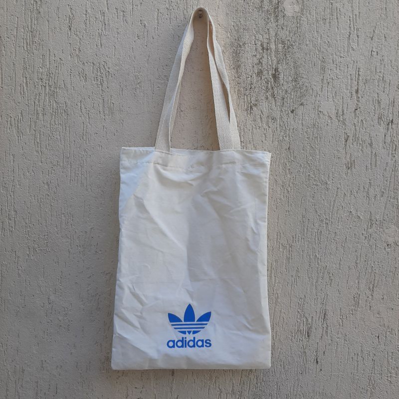 Eco Bag Bolsa da Adidas Evento Ostore Day Original Algodao Natural. Tote Bag Sacola Bolsa de Ombro Feminina Adidas Nunca Usado 84372834