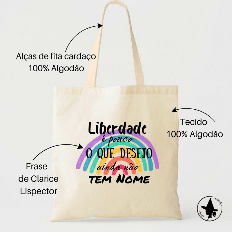 Ecobag Pride / Lgbt | Bolsa de Ombro Feminina Nunca Usado 71463363 | enjoei