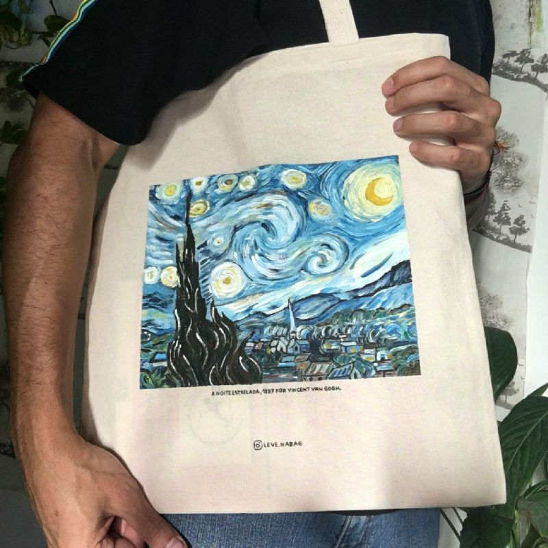 Bolsa Sacola Pro Van Gogh - Noite Estrelada