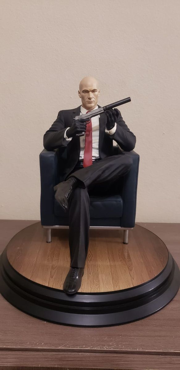 Edição 1/6 Hitman 47 de Colecionador "chessmaster" Figure Statue