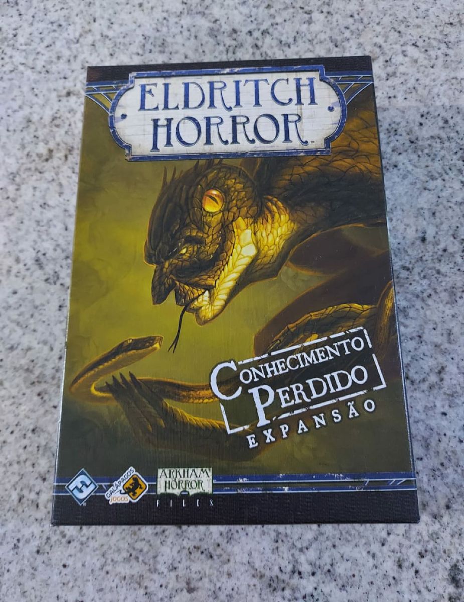 Eldritch Horror - Conhecimento Perdido Expansão | Jogo de Tabuleiro ...