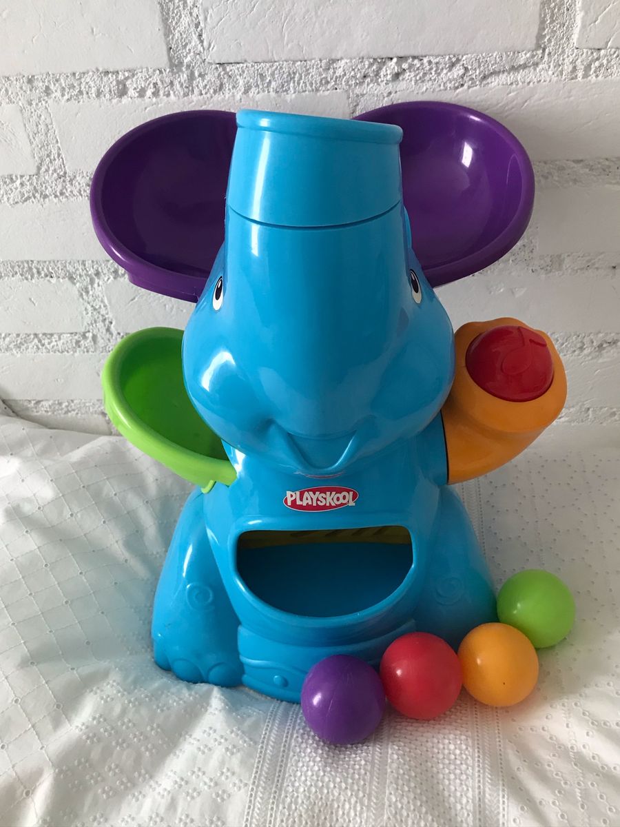 playskool elefante lanza pelotas