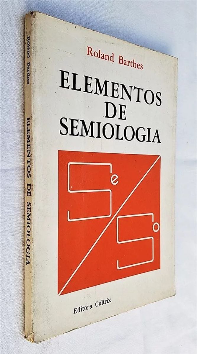 Elementos de Semiologia - Roland Barthes | Livro Cultrix Usado 41681277 ...