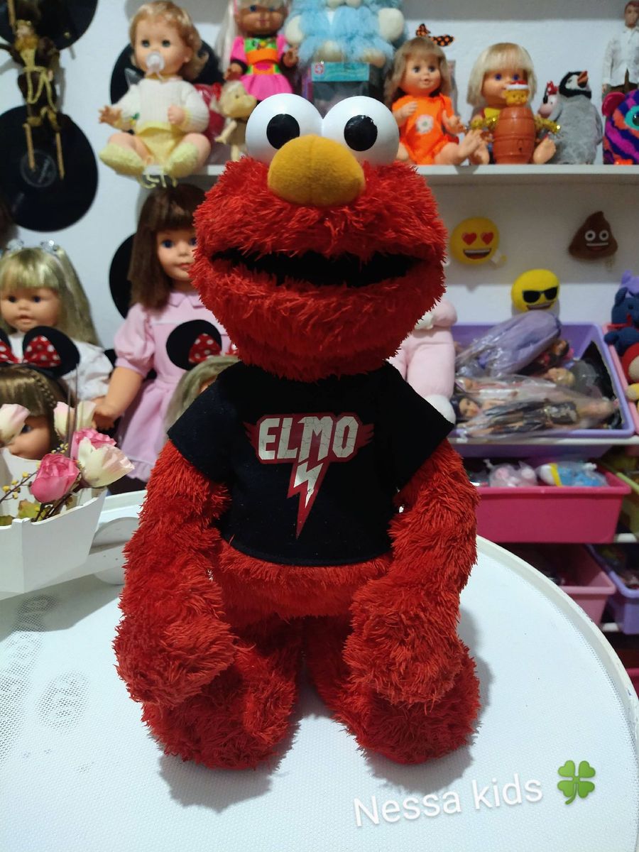 Elmo 40 Cm Antigo | Brinquedo Mattel Usado 57389756 | enjoei