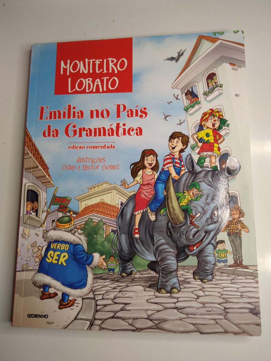 Emília No País da Gramática Livro