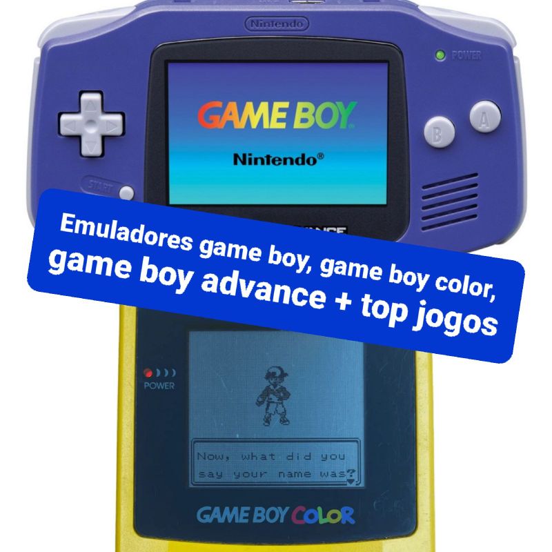 Jogo Playstation 2 Emulador Gameboy e Gameboy Color