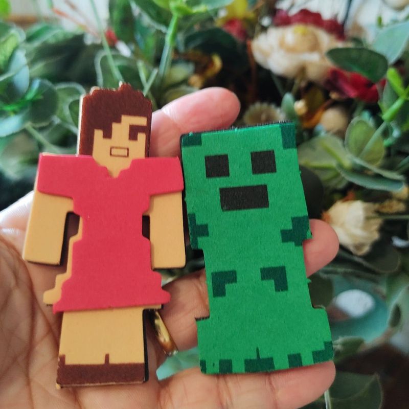 Minecraft Espadinha de Brinquedo E.V.A Decoração Fãs Hobbie Colecionáveis