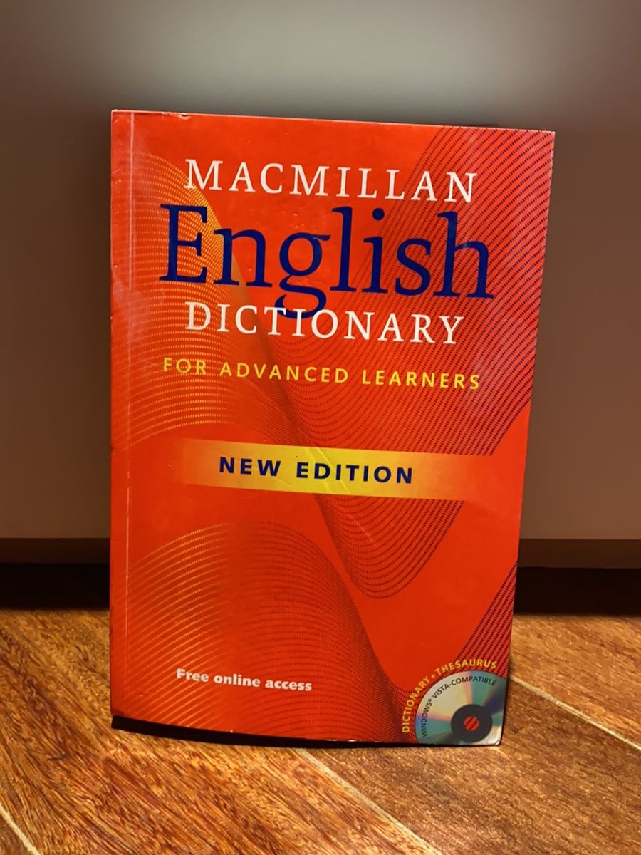 English Dictionary For Advanced Learners Livro Macmillan Usado