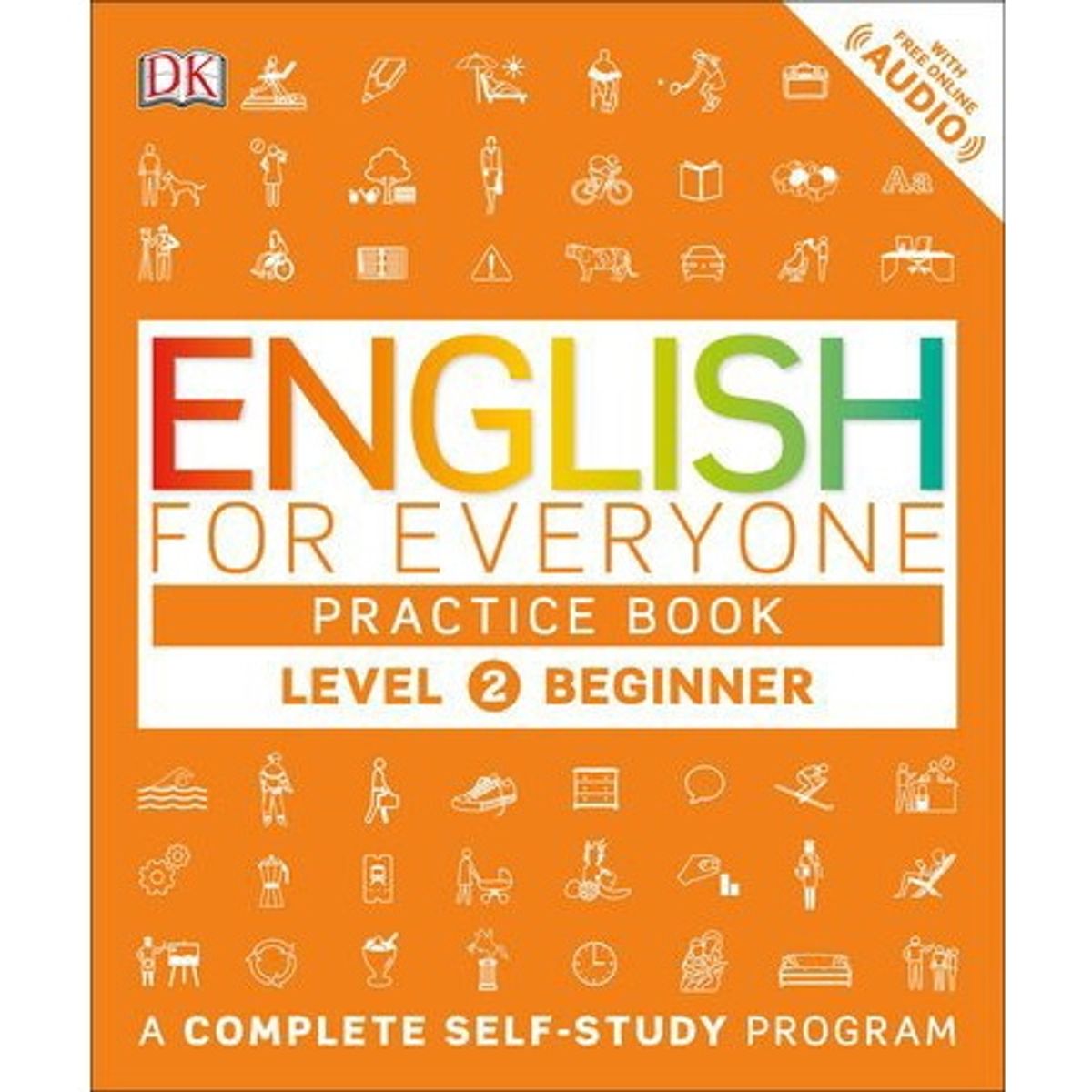 English for everyone 2 practice book exerc cios livro dk nunca usado