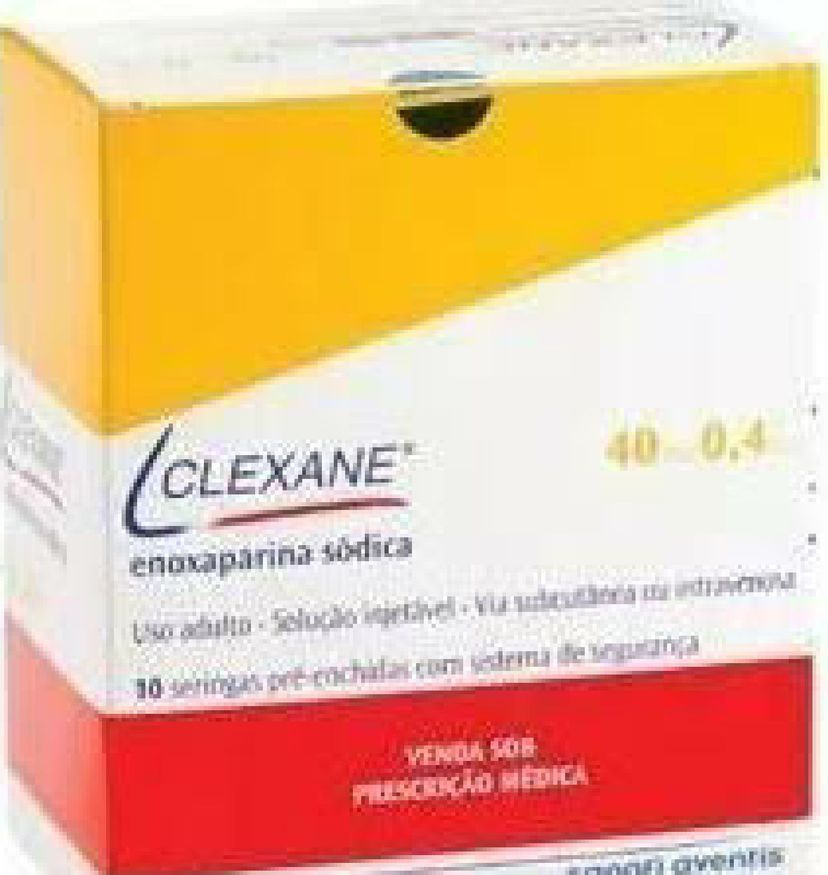 Enoxaparina Sódica 40 Mg - 10 Ampolas - Clexane | Produto Feminino ...