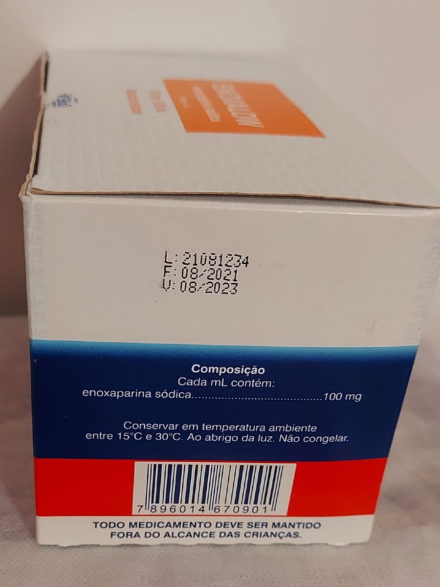 Enoxaparina Sódica 60mg | Item Infantil Enoxalow Nunca Usado 76977326 ...