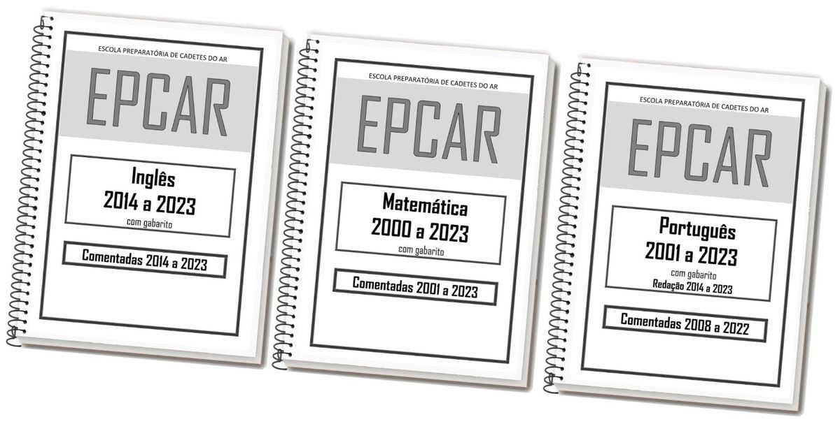 Epcar 2000 A 2023 Comentadas Resolvidas - Apostila De Provas | Livro ...