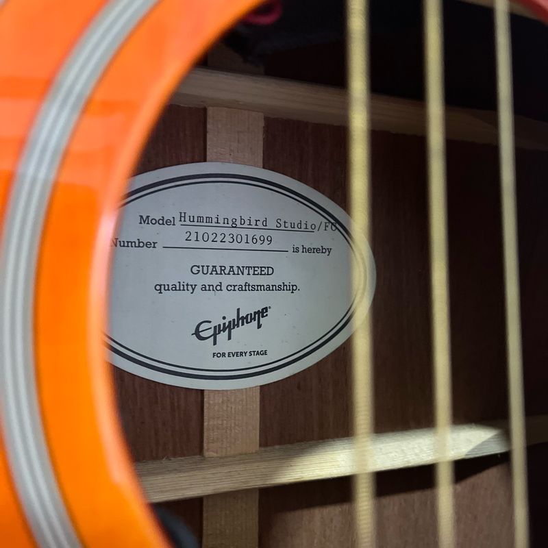 Epiphone Hummingbird Pro | Epiphone Usado 101628771 | enjoei
