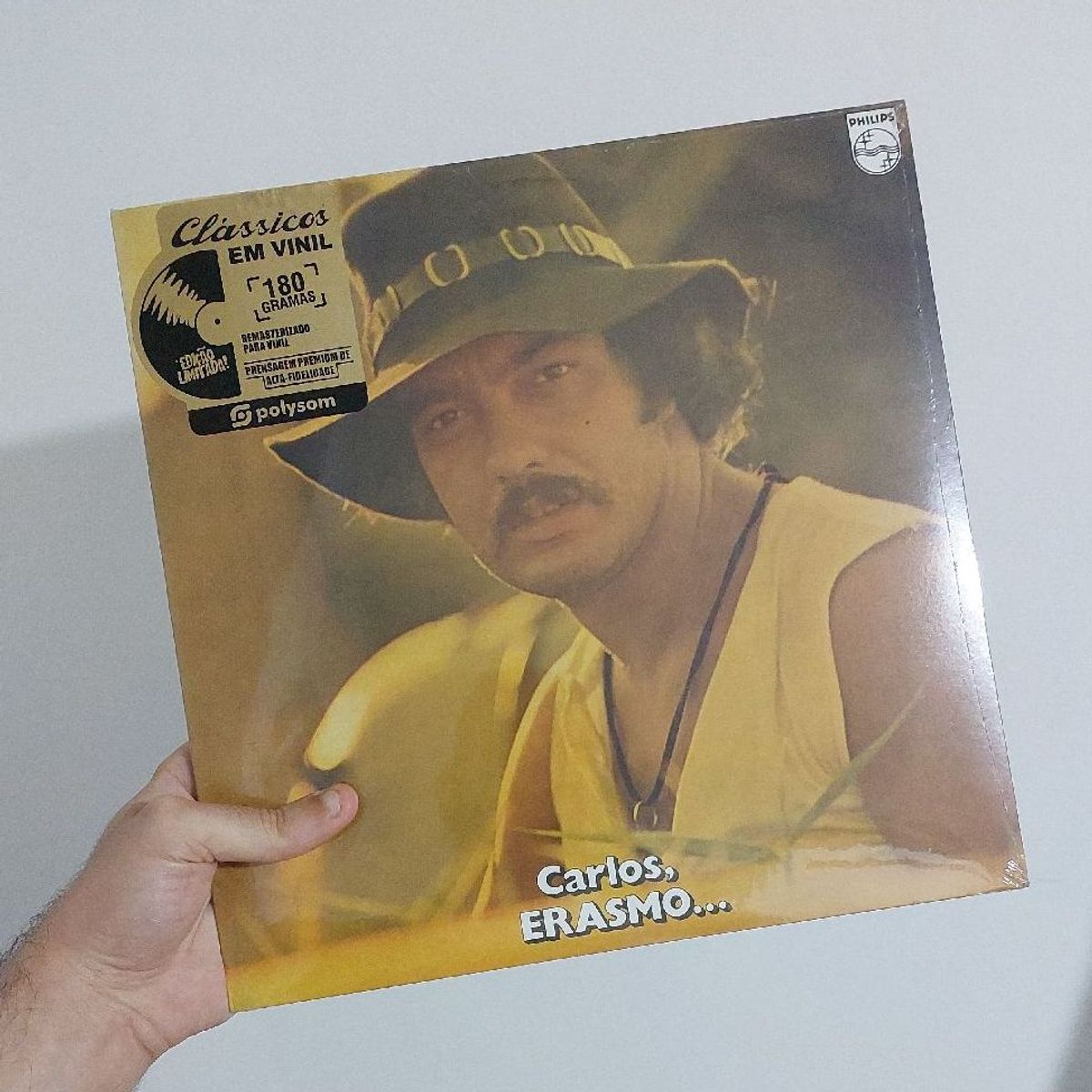 Erasmo Carlos Carlos Erasmo Lp Polysom Vinil Remaster