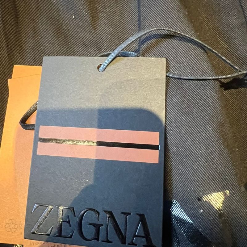 Ermenegildo Zegna Triple Stitch Azul | Ermenegildo Zegna Nunca