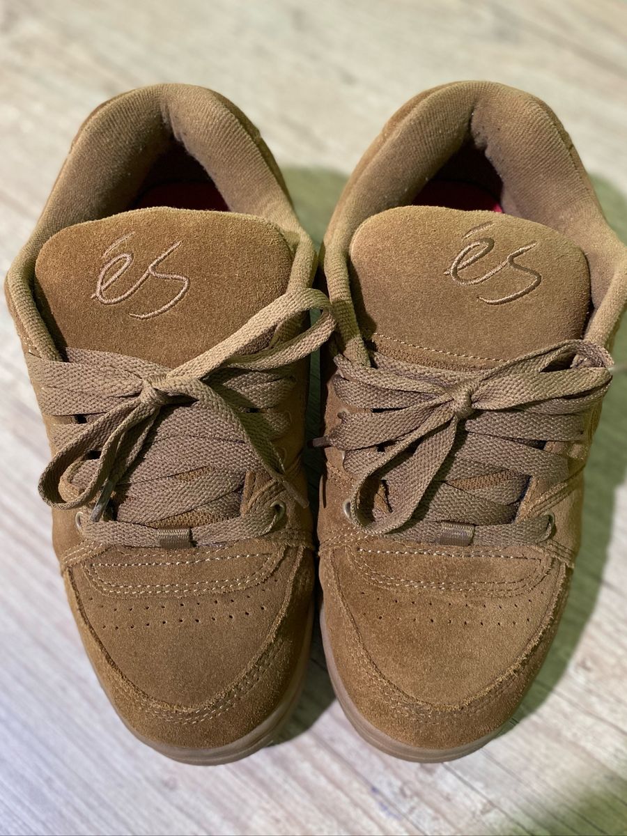 Es Skateboard Shoes Accel Og X Tom Penny Brown/Gum Mens Item p