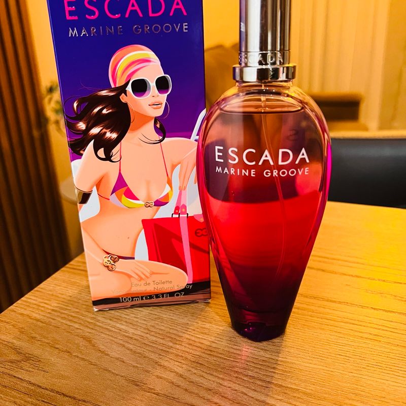 希少 ESCADA MARINE GROOVE オードトワレ 30ml Escada Marine Groove | Perfume Feminino Escada Edição Limitada