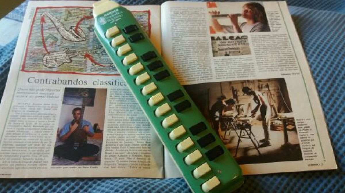 Escaleta Que Pertenceu a Bernard Sumner da Banda New Order, Item de