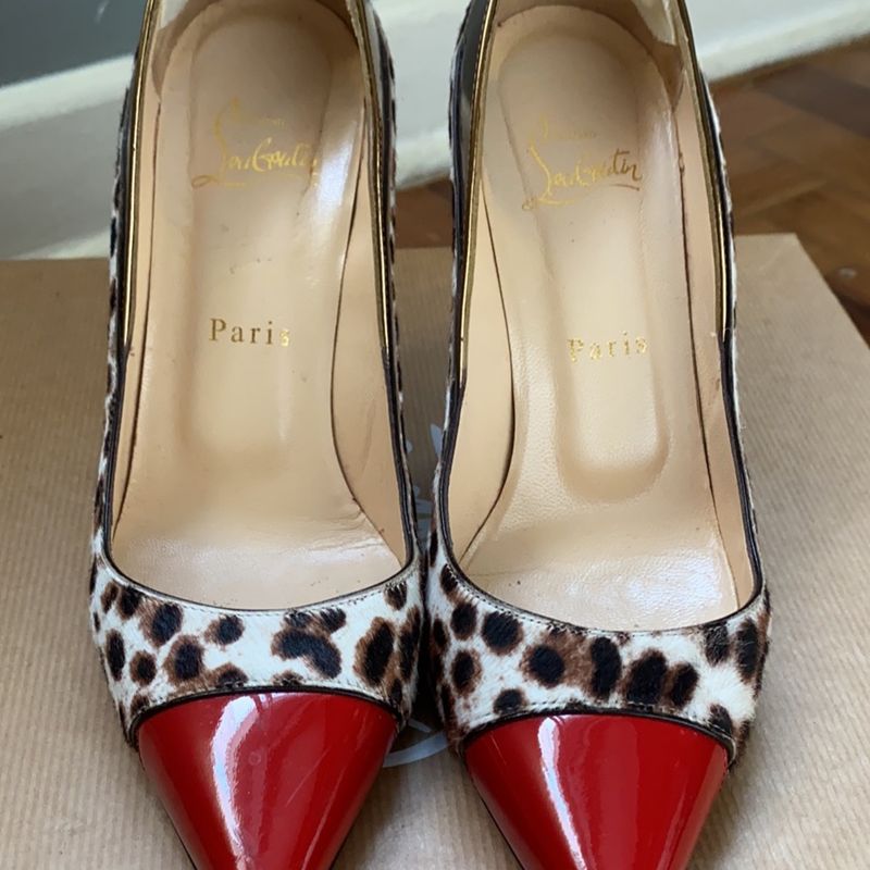 Escarpin pointu louboutin new arrivals