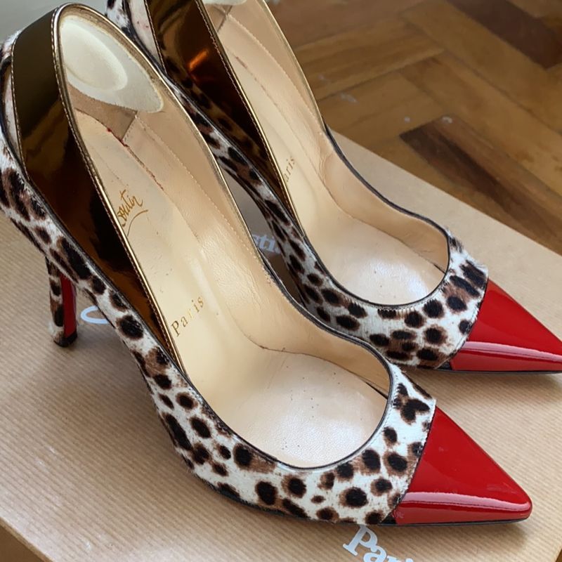 Escarpin pointu shop louboutin