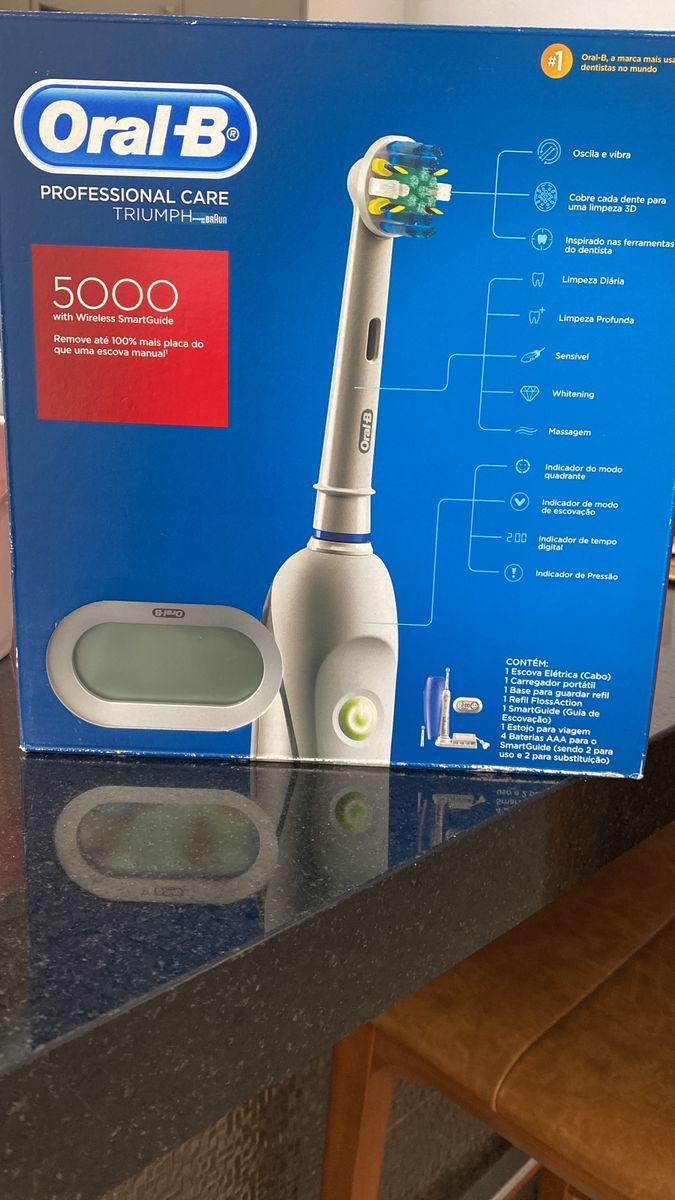 Oral-B Triumph 5000 Wireless Smartguide D34.545. 5X – EKCX