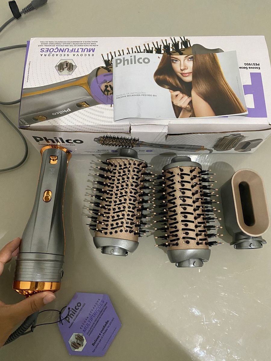 Escova Secadora Philco 3 em 1 Dupe da Dyson | Produto p/ Cabelos ...