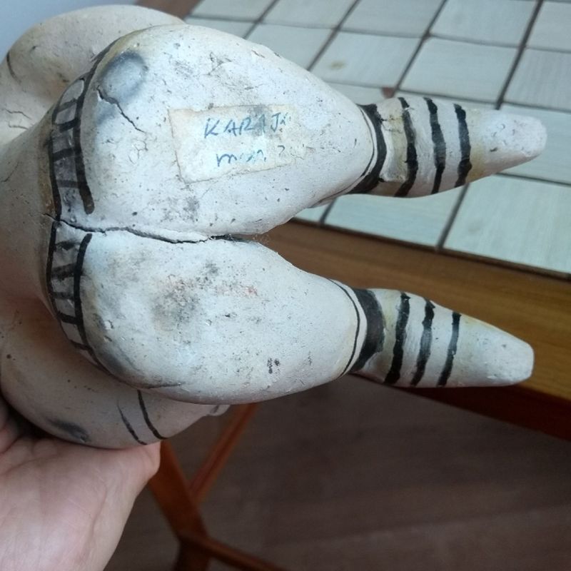 Escultura Indígena Karajá Arte | Item de Decoração Arte-Indigena
