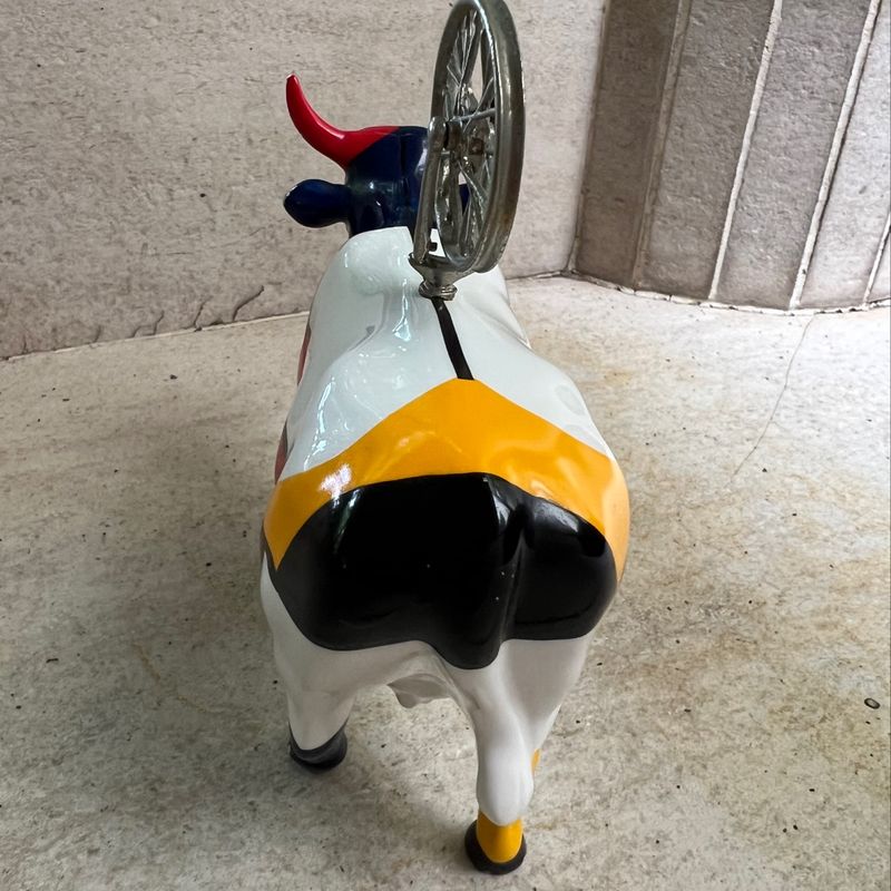 Escultura Original Cow Parade Mondrian | Cow Parade Usado 97587069